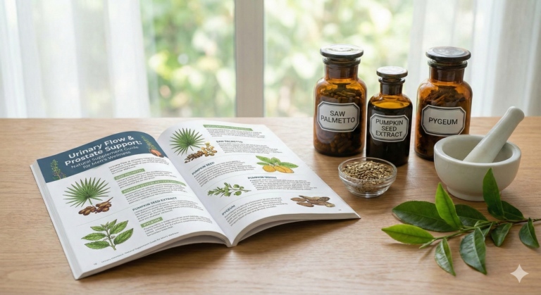 Urinary Flow & Prostate Support: Natural Supplement Guide for Men’s Wellness
